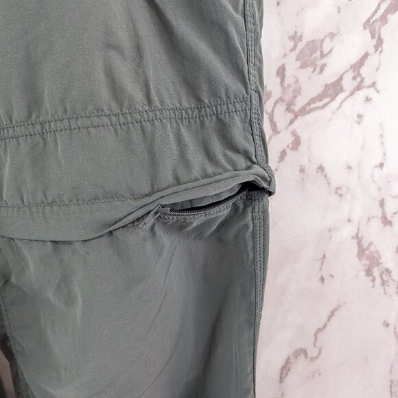 Rossignol Pants Mens XL 38 X 33 Gray Nylon Convertible Zip Off Hiking Ripstop - Picture 9 of 10